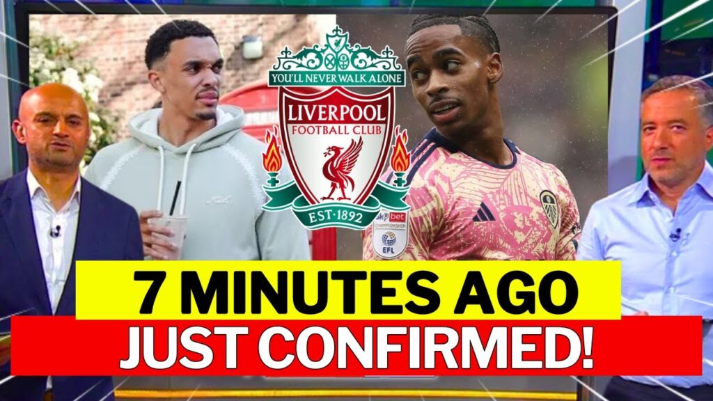 Trent Alexander-Arnold Just Confirmed! You Won't Believe What Happened!