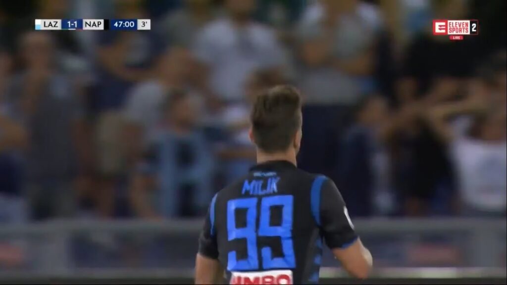 Arkadiusz Milik vs Lazio PL komentarz