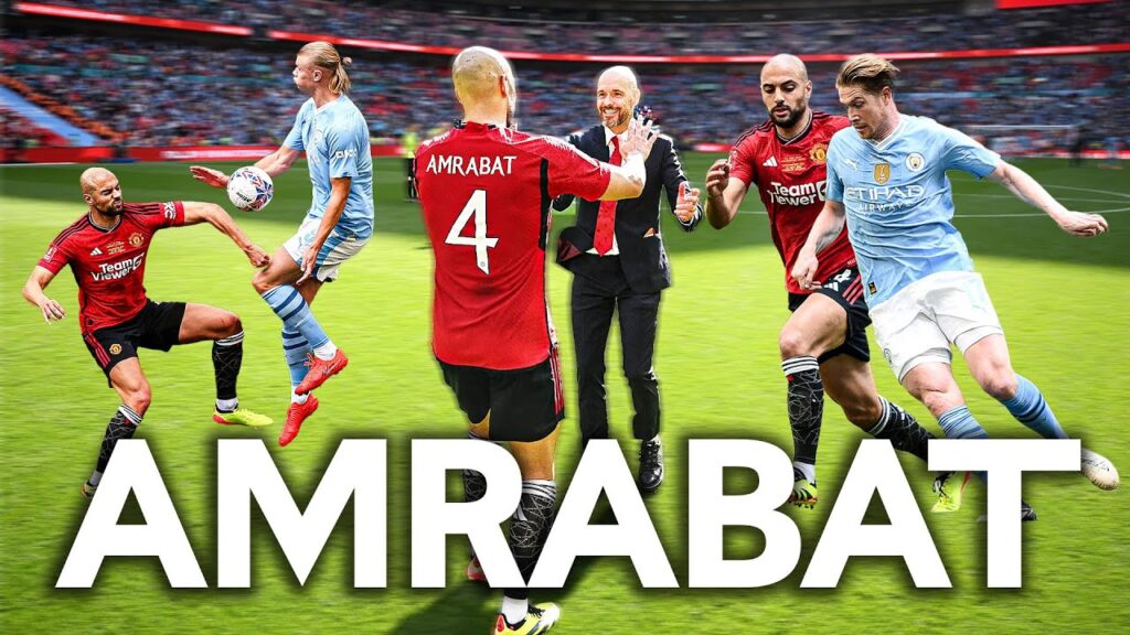 EVERY TOUCH | Sofyan Amrabat | Manchester City v Manchester United | Final | Emirates FA Cup 2023-24