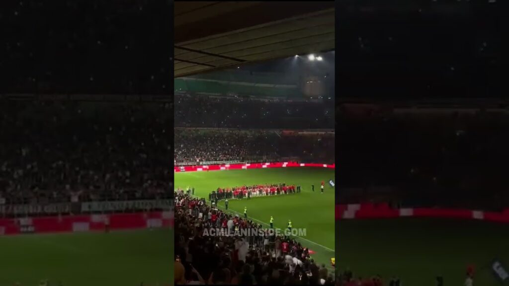 L’ultimo saluto di Simon Kjaer in rossonero sotto il calore di San Siro ❤️🖤 #seriea  #acmilan