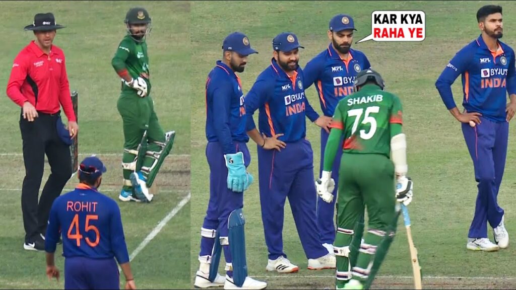 Huge Drama between Virat Kohli Rohit Sharma and Shakib Al Hasan | Ind vs Ban 1st ODI