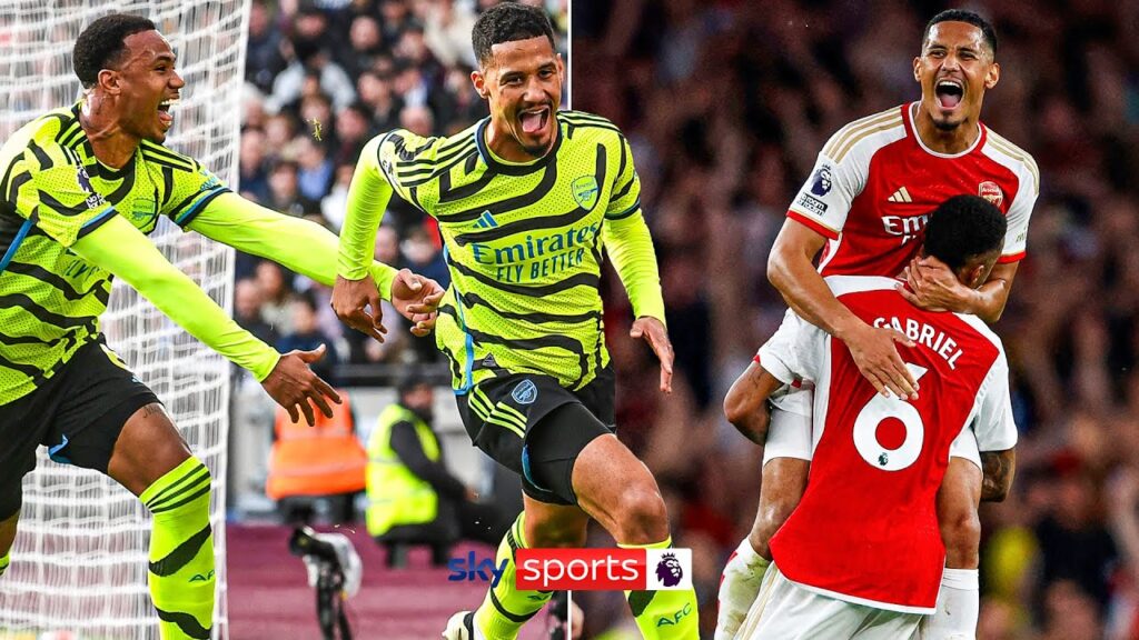 The very BEST of Saliba & Gabriel in the Premier League from 2023/24! 💪