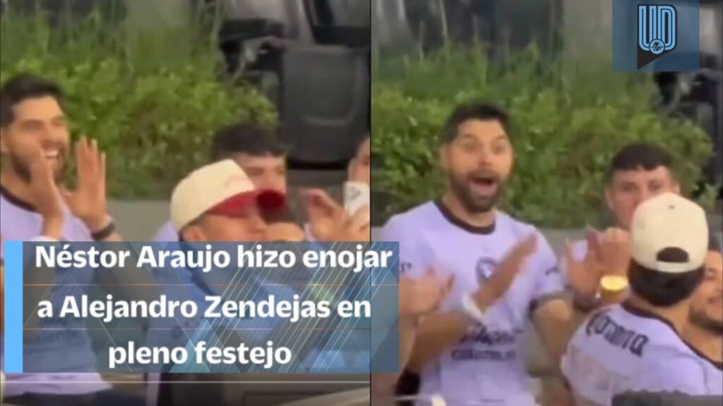 Néstor Araujo hizo enojar a Alejandro Zendejas por gritarle “chiquitita” a su novia