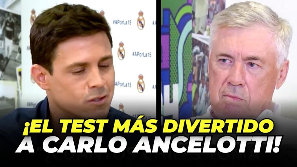 🚨 TEST DE ANCELOTTI CON EDU AGUIRRE