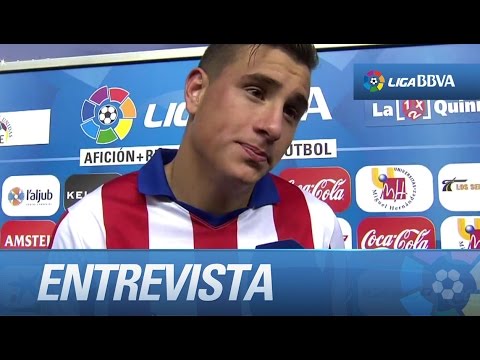 Jose María Giménez: ''Estoy muy contento por el rendimiento del equipo''