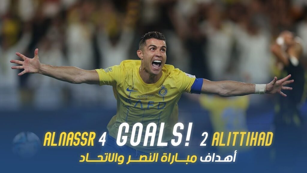 أهداف مباراة النصر 4 - 2 الاتحاد | دوري روشن السعودي 23/24 | الجولة 34 AlNassr Vs Al Ittihad Goals