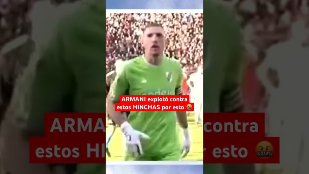 ARMANI explotó contra estos HINCHAS por esto 🤬|  #RiverPlate #FutbolArgentino #Argentina