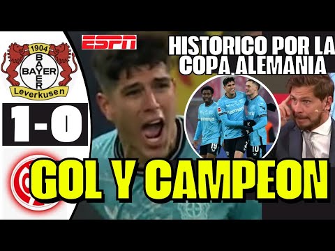 GOLAZO Y CAMPEÓN DE ALEMANIA HISTÓRICO PIERO HINCAPIÉ GANÓ OTRA COPA EN TREMENDO PARTIDAZO SORPRENDE