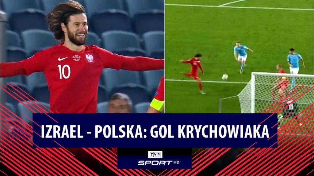 Gol Grzegorza Krychowiaka (Izrael - Polska 0:1. el. Euro 2020)
