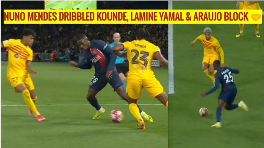 NUNO MENDES  VS ARAUJO 🚫