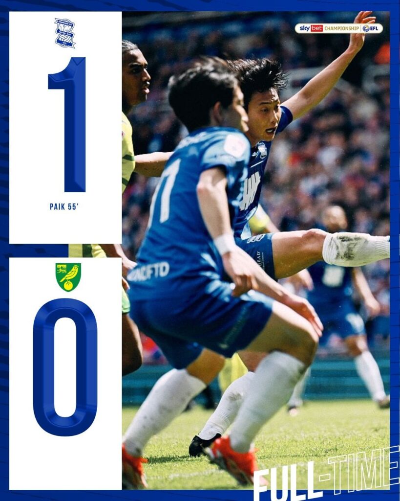 Birmingham City Relegated: