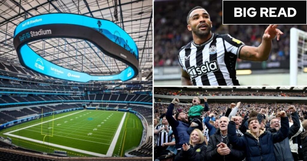 Newcastle hold talks with architects behind LA’s £4.8bn SoFi Stadium