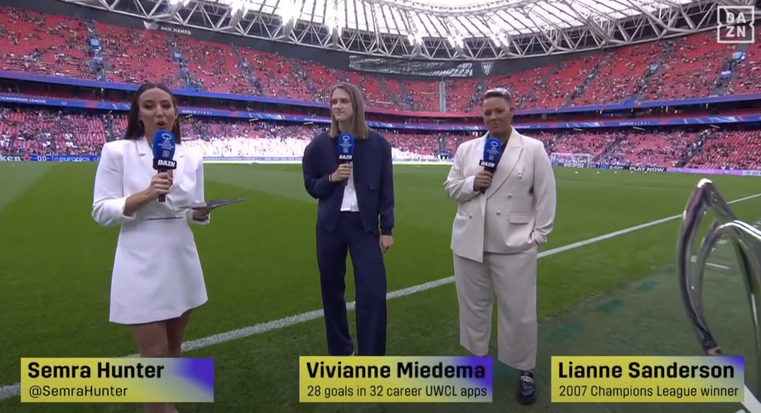 🎙️ Miedema on her next club: "I wish I could [tell], but I can't. I'm only 27, and I think the Champions League is the only thing missing, so I'm definitely not going to make a step down. And I'm really excited for whatever comes next." [DAZN]