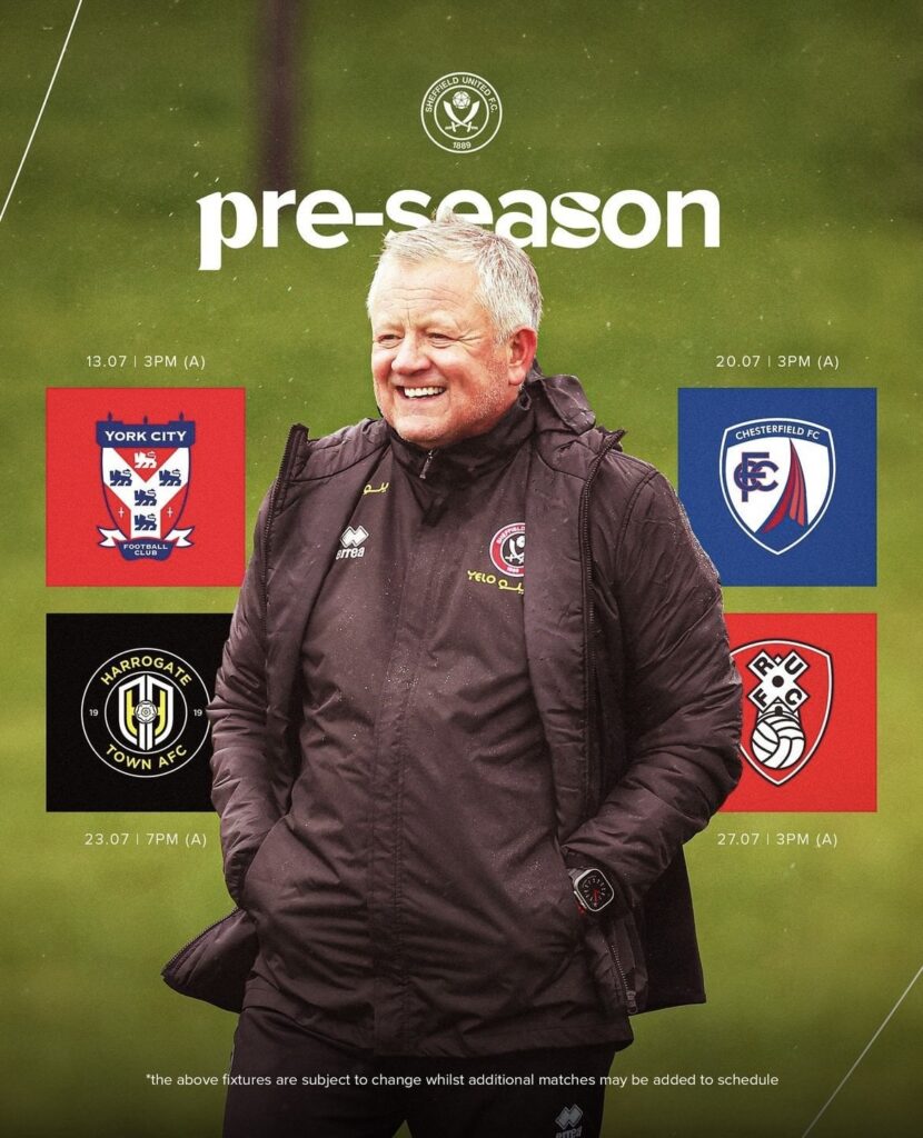 Pre-season games announced!