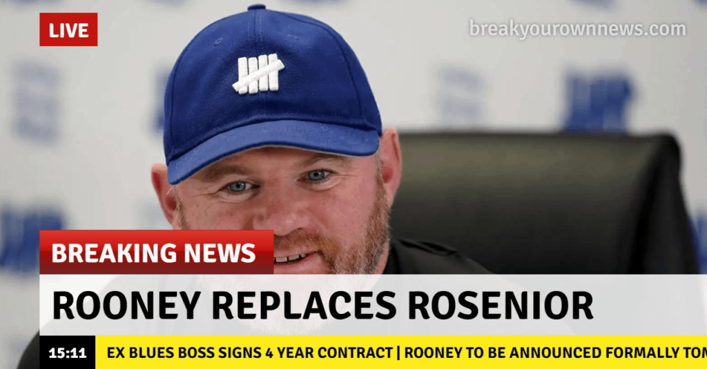Hull sign Rooney as new manager.
