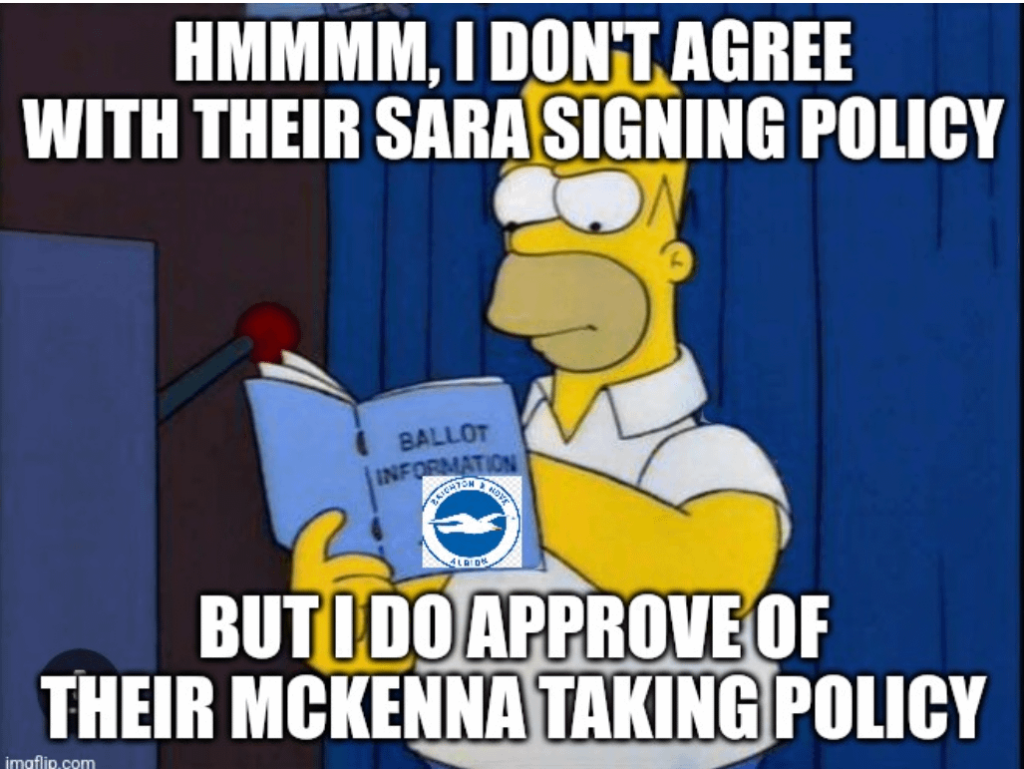 Seeing Brighton rumours this summer is a rollercoaster
