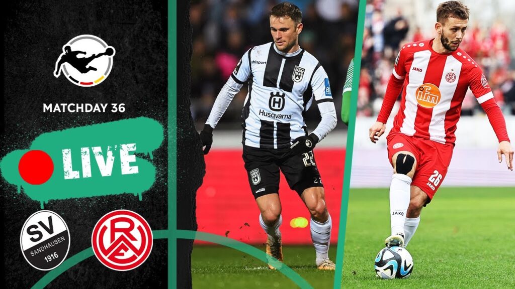 LIVE 🔴 SY Sandhausen vs. Rot-Weiss Essen | Full Game | 3rd Division 2023/24