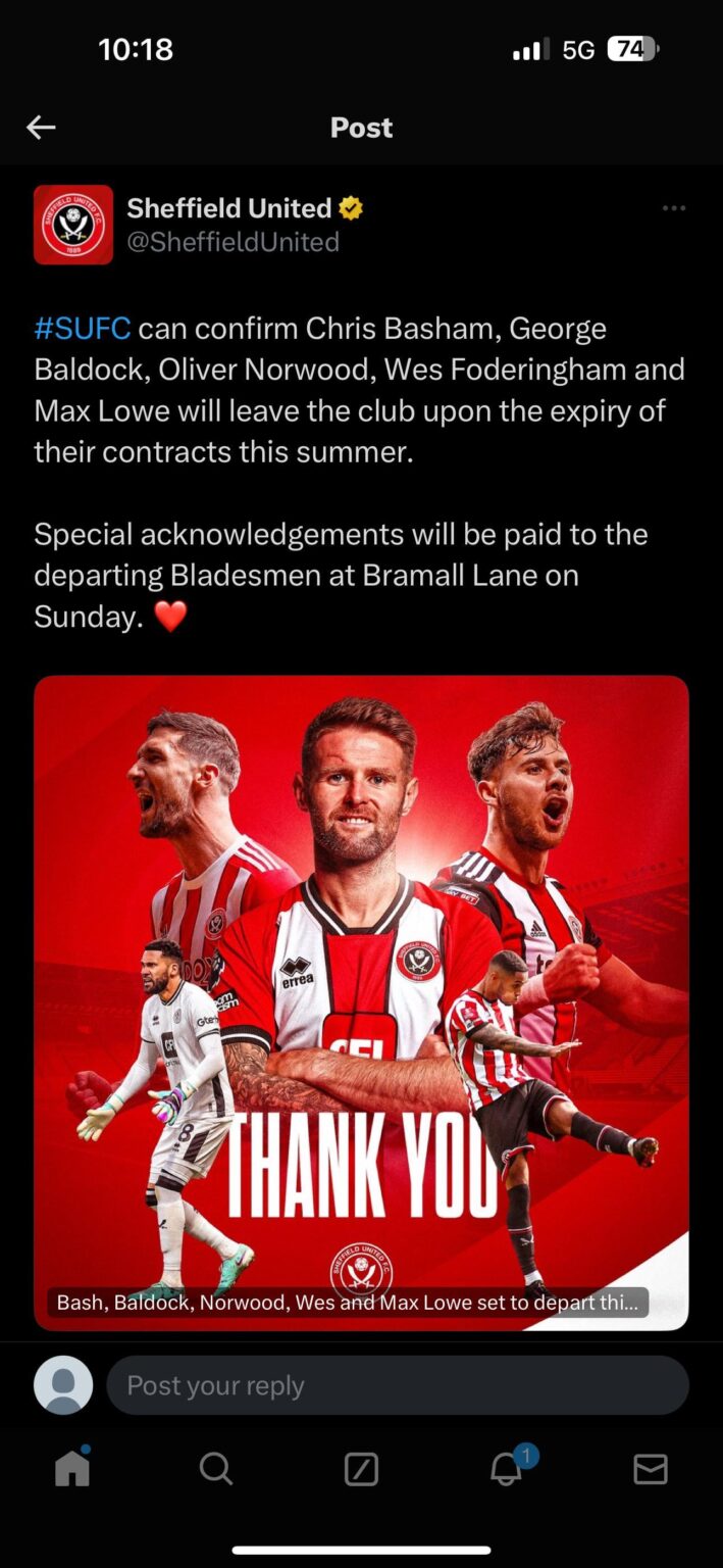 It’s official 😢