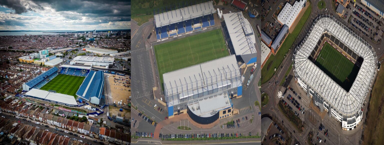 The three stadiums joining us next season