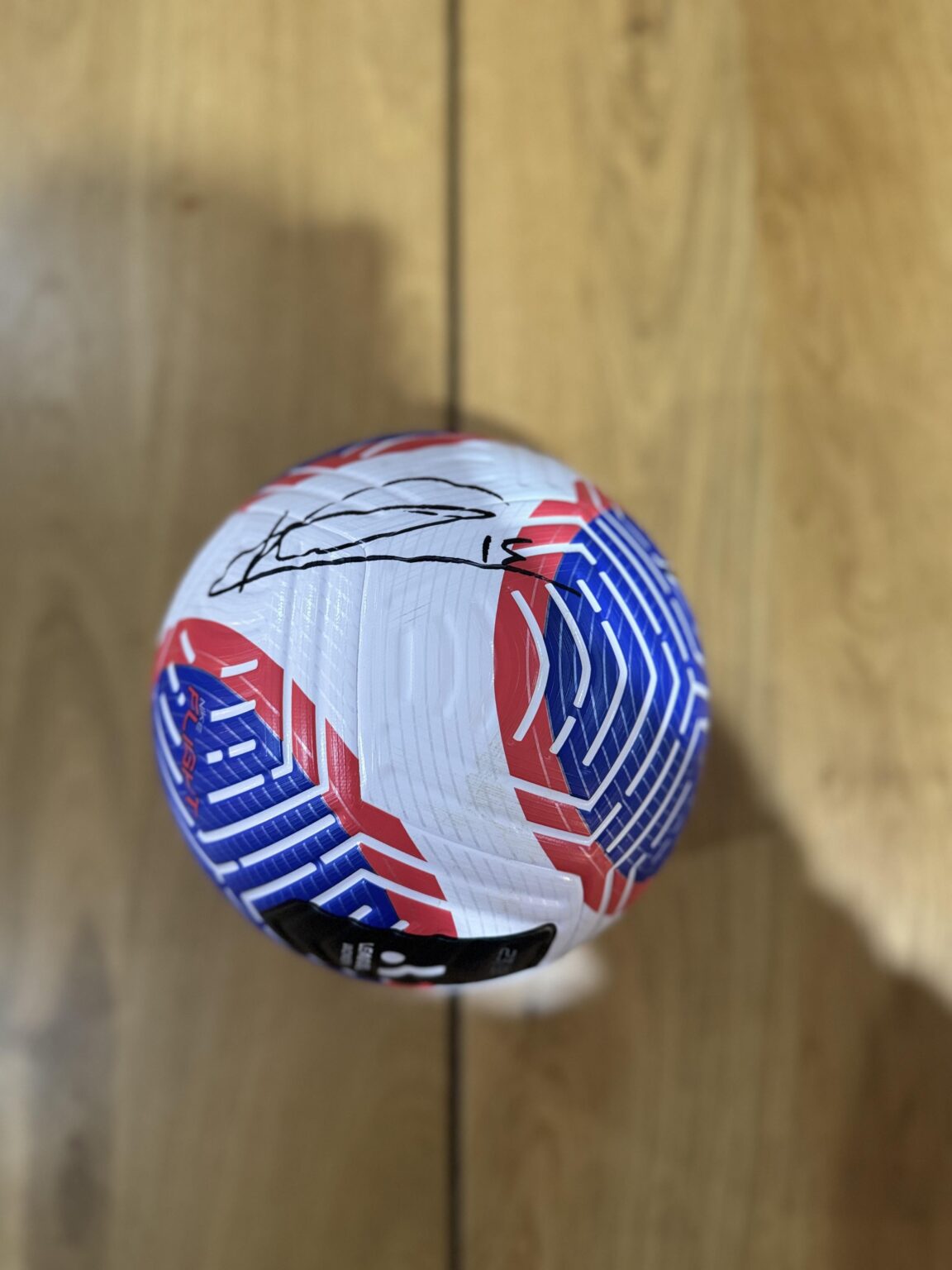 Match ball vs Aussie A league.