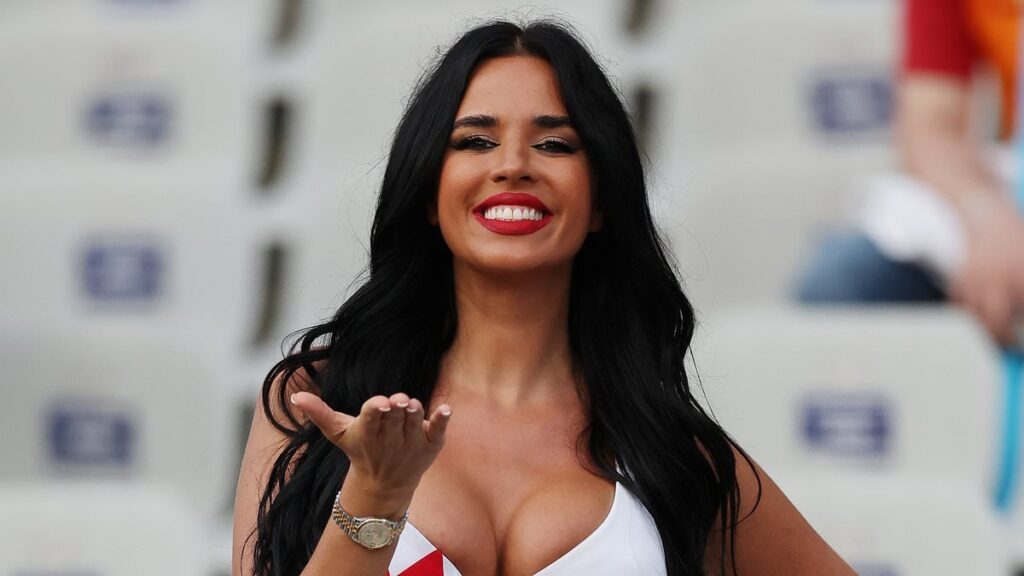 World Cup's 'sexiest fan' Ivana Knoll claims someone 'tried to force' her onto OnlyFans after the Croatian model kept having her posts on Instagram reported