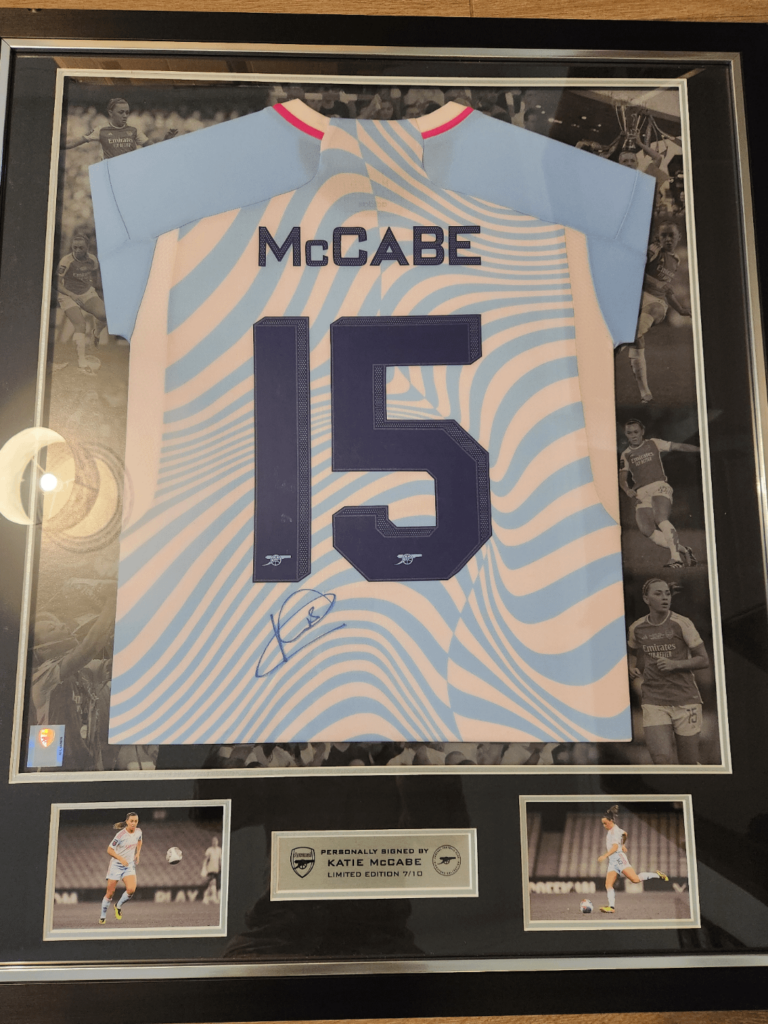 Look what came in the mail! Glad Arsenal are starting to sell more womens memorabilia