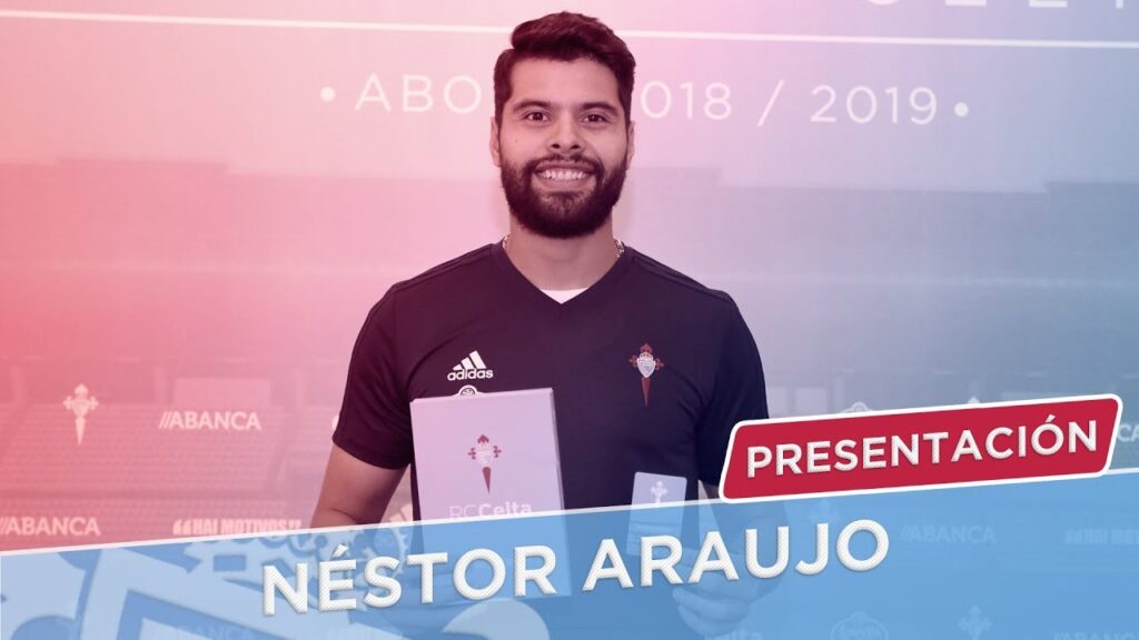 Así fue la presentación de Néstor Araujo en A Sede