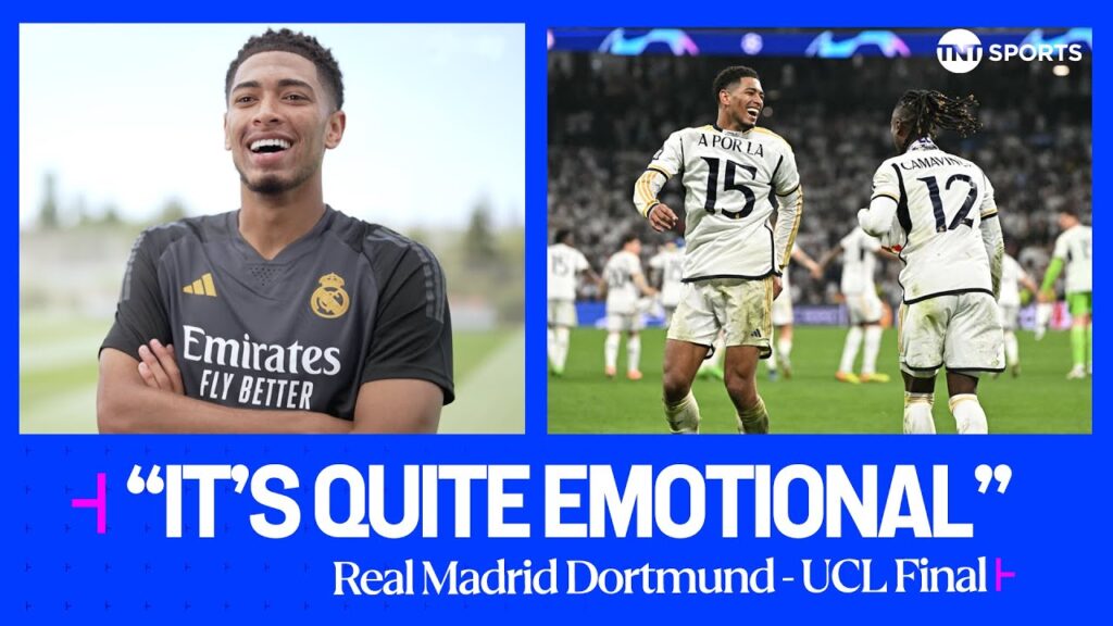 'Wembley is going to be special' ❤️ - Bellingham is pumped for #UCL final against Dortmund 🏆