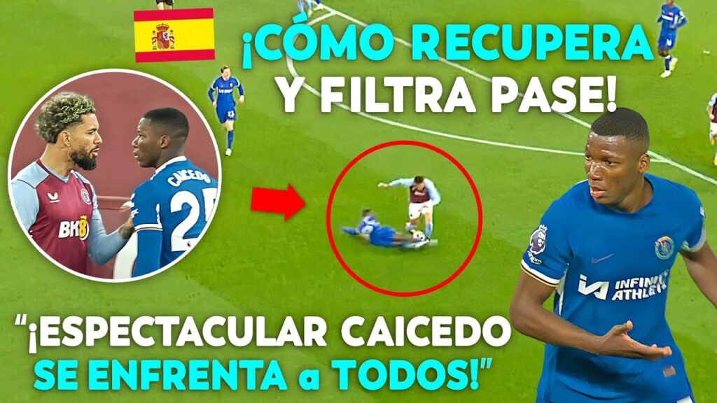 ASÍ fue la JUGADA de Moisés Caicedo que SORPRENDIÓ a la prensa Española!!