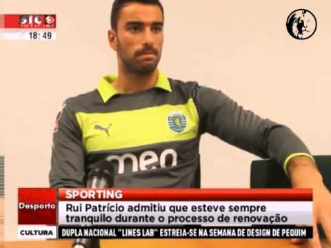 Rui Patrício "Amo o Sporting"