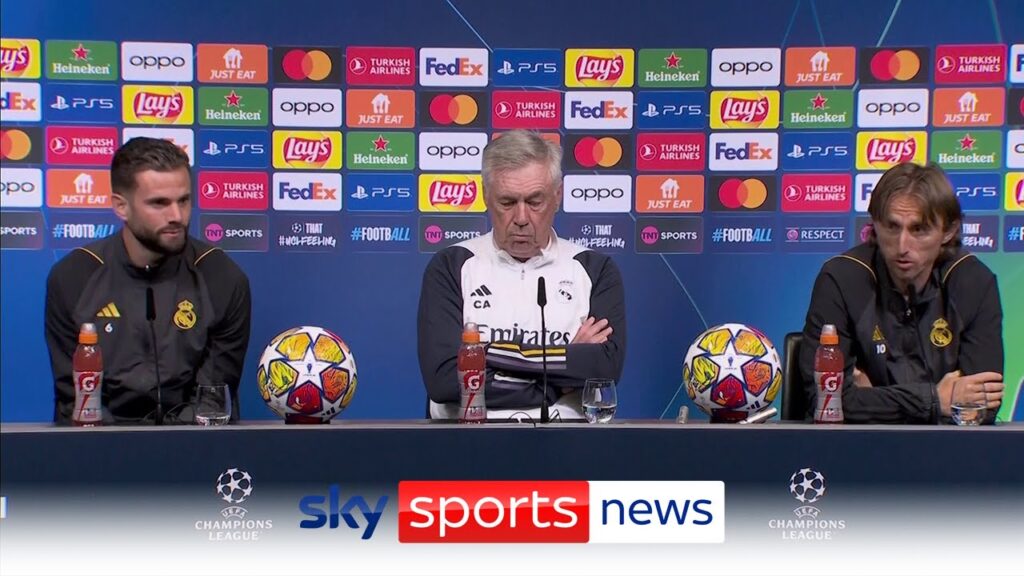 "Thibaut Courtois will be in goal tomorrow" | Carlo Ancelotti on Champions League final tomorrow