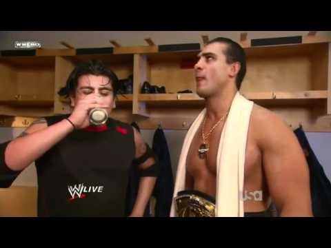 Ricardo Rodrigues & Alberto Del Rio Backstage Segment - Raw 09-12-11  Super Show  HD