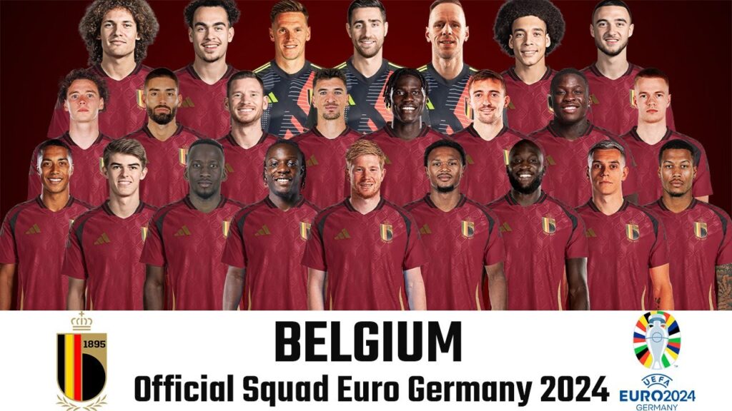 BELGIUM OFFICIAL SQUAD EURO GERMANY 2024 | Belgium Squad Official 2024 | Euro Germany 2024