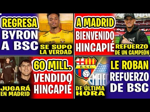 VENDIDO 60 MILLONES! BIENVENIDO A MADRID PIERO HINCAPIÉ, EL KAISER JUGARÁ EN UN CAMPEÓN DE ESPAÑA