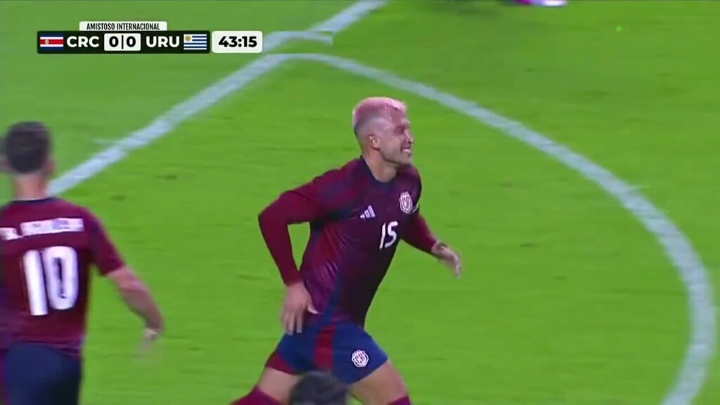 Highlights del AMISTOSO entre Costa Rica 0-0 Uruguay