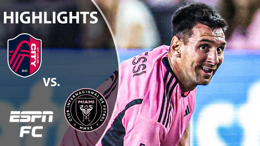 🚨 Messi, Suarez & Alba score 🚨 St. Louis City vs. Inter Miami | MLS Highlights | ESPN FC 🚨 Messi, Suarez & Alba score 🚨 St. Louis City vs. Inter Miami | MLS Highlights | ESPN FC