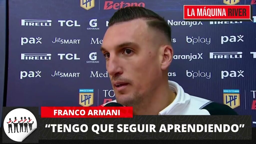 FRANCO ARMANI: “TENGO QUE SEGUIR APRENDIENDO”