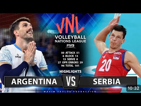 EN VIVO ARGENTINA VS SERBIA  | Voley Internacional Masculino