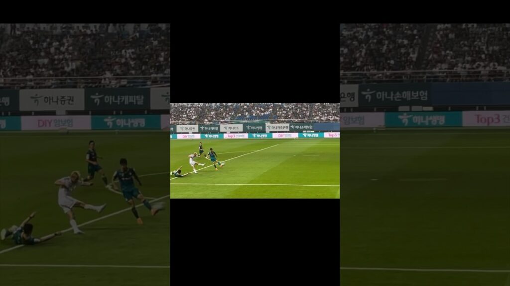 이창근을 뚫은 송민규의 세레머니 #k리그 #k리그직관 #전북현대 #대전하나시티즌 #송민규