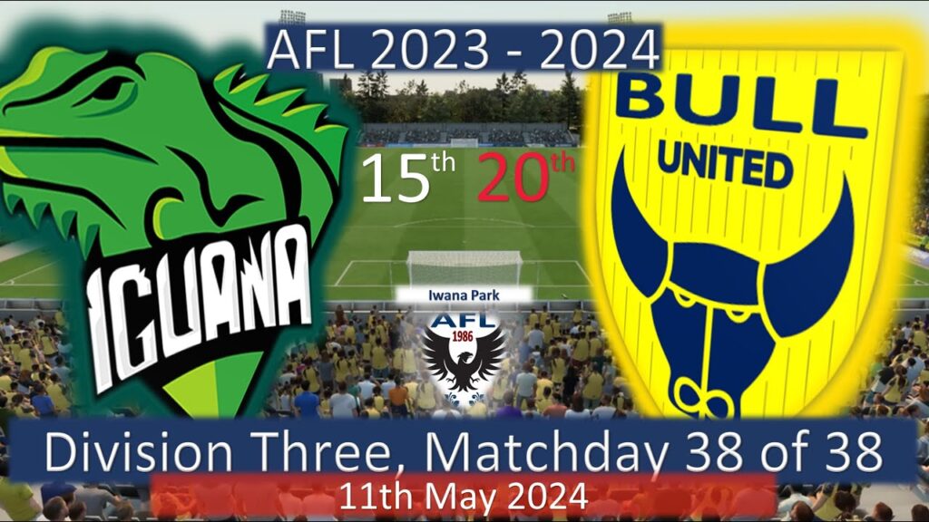 2023 - 2024 Division Three MD38, Iguana United v Bull United