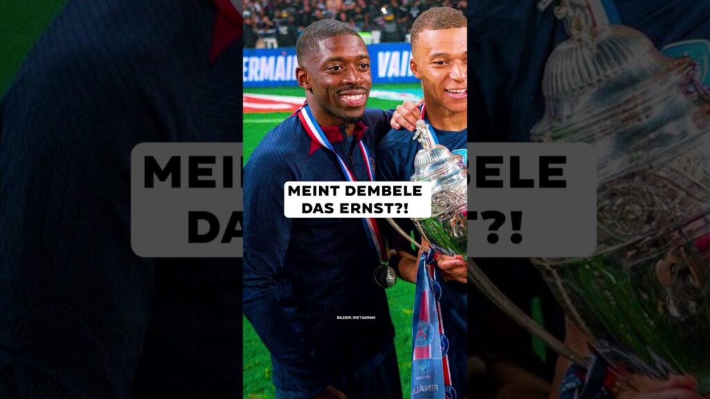 Ousmane Dembélé vor PSG Aus! 😳 #psg #fussball