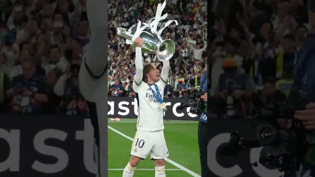 Luka Modric's 6th #UCL title with Real Madrid 🤍