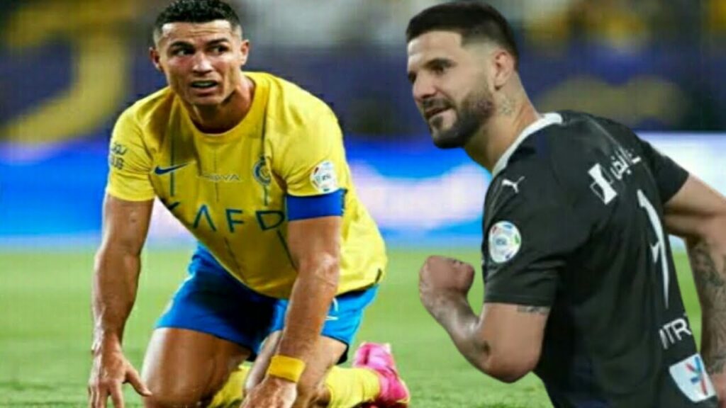 Ronaldo's missed balls and Mitrović's goal saved Al Hilal