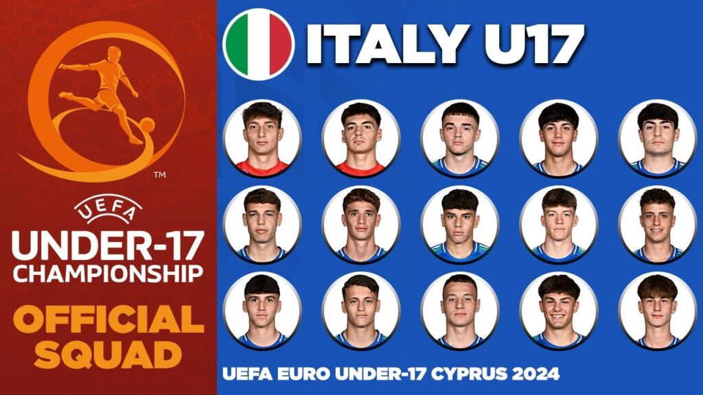 ITALY U17 SQUAD EURO 2024 | UEFA UNDER-17 CHAMPIONSHIP CYPRUS 2024