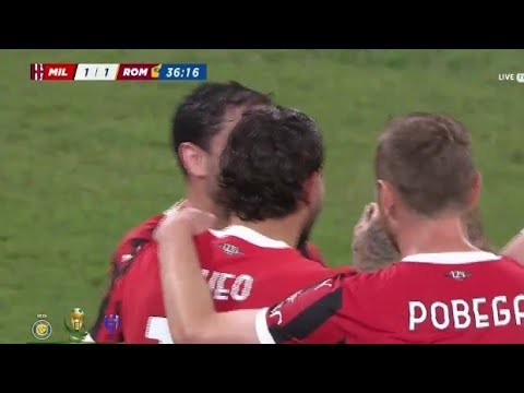 Gol di Theo Hernández, Roma-Milan (5-2) Tutti i gol e gli highlights dettagliati