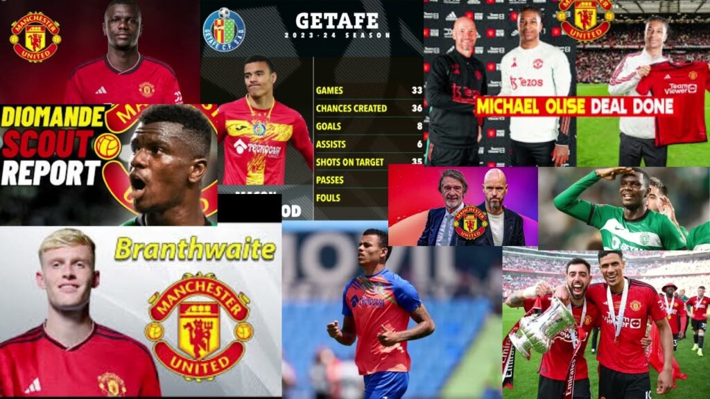 🛑 Man United Transfer News  Branthwaite&Olise to🔥Diomande, Desire Doue Deal ✅GREENWOOD updates