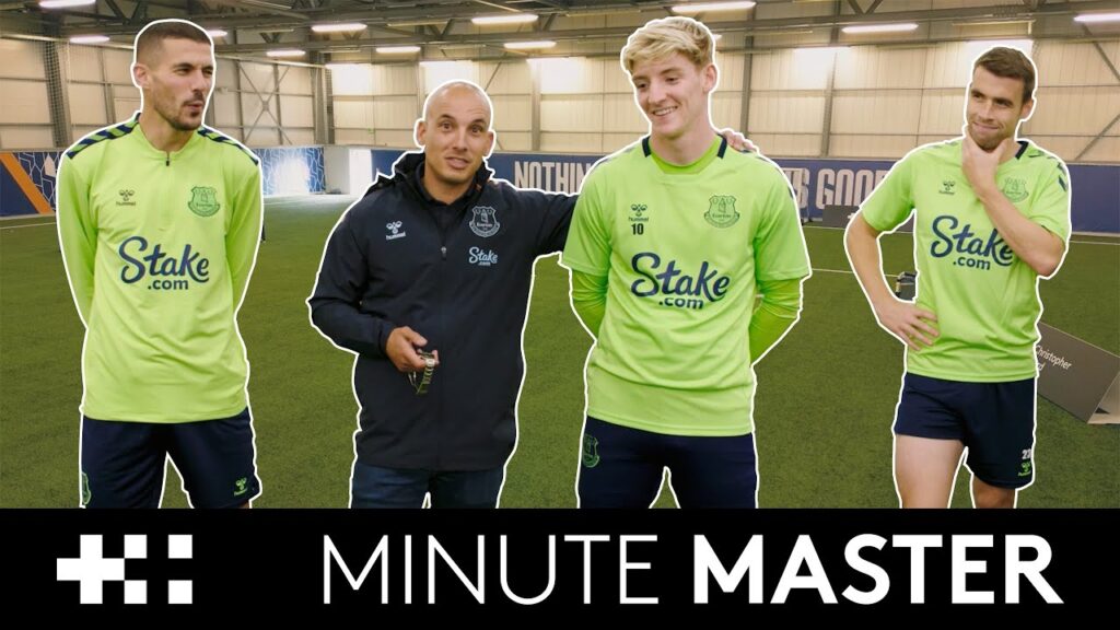 CW’s MINUTE MASTER CHALLENGE - Ft. Conor Coady, Anthony Gordon and Seamus Coleman | Christopher Ward