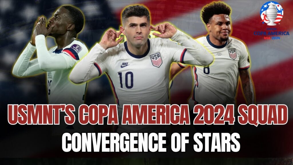 USMNT's Copa America 2024 Squad: Pulisic leads; Many prominent stars