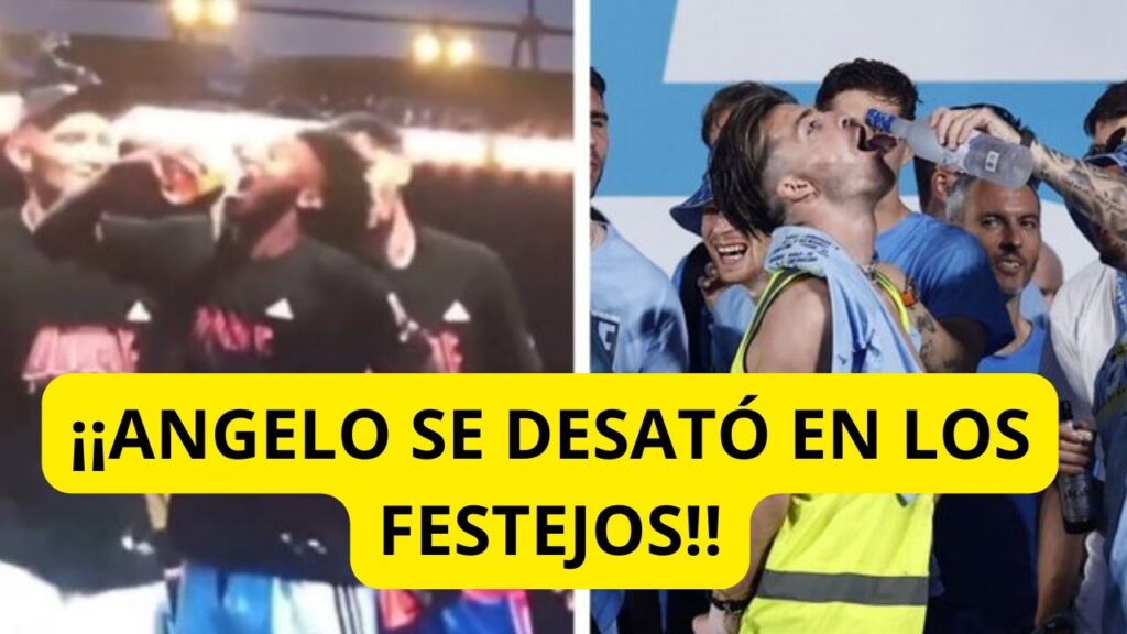 ANGELO PRECIADO PERDIÓ LA NOCIÓN EN LOS FESTEJOS EN REPUBLICA CHECA |  EMOTIVO LIGA PRO