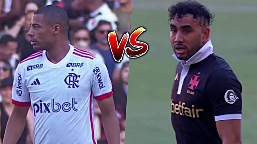 Dimitri Payet vs Nicolás de la Cruz em Vasco x Flamengo